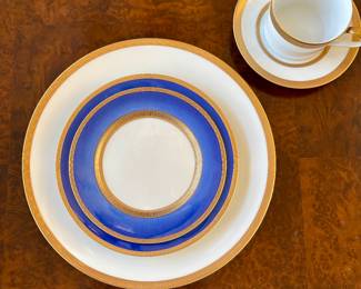 Faberge 5 piece place setting "Agathon and Athena"