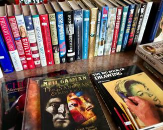 Books, books and more books from paperback to hardcover to coffee table books!
