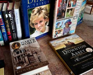 Books, books and more books from paperback to hardcover to coffee table books!
