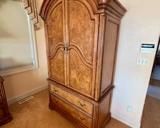 Side view of Thomasville wardrobe