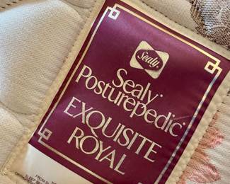 Label king size mattress