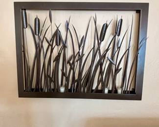 Metal wall art