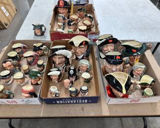 002 Royal Doulton Toby Mugs