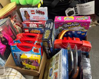 New Toys including Barbie Lego Starwars