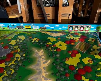 Vintage Train Table for kids