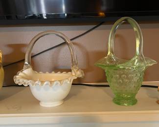 Milk Glass and Fenton 