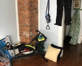 Exercise equipment, etc.