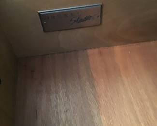 Entertainment cabinet by Drexel