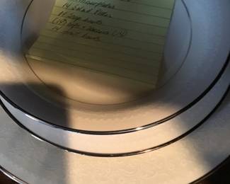 Noritake “Sorrento” dinnerware and serving pieces