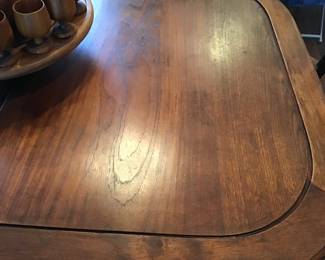 Top of dining room table