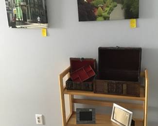 Picture frames, etc.