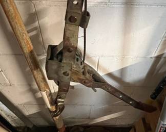 Vintage ComeAlong Cable Puller or Winch