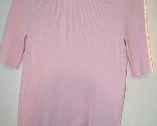 Banana Republic Stretch Cotton Ribbed Knit Top