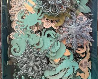 Seaside and Winter Themed Craft Embellishments Kit