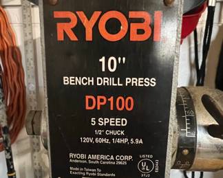 Ryobi Bench Drill Press DP second image