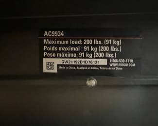 RIDGID FlipTop Portable Work Support second image