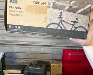 Blue Hawk Bike Pulley System