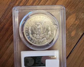 O Morgan Silver Dollar PCGS MS second image