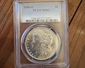 O Morgan Silver Dollar PCGS MS