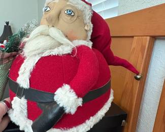 Vintage Joe Spencer Gathered Traditions Santa Claus Doll
