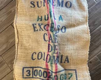 Colombian Supremo Coffee Sack HULA