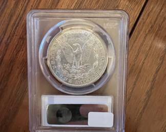 O Morgan Silver Dollar PCGS MS B second image