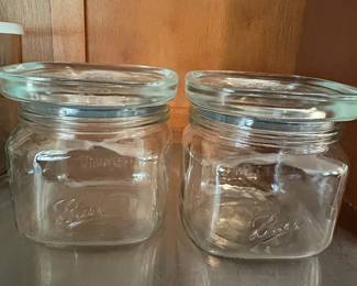 Ball Stack Store Airtight Glass Storage Jars