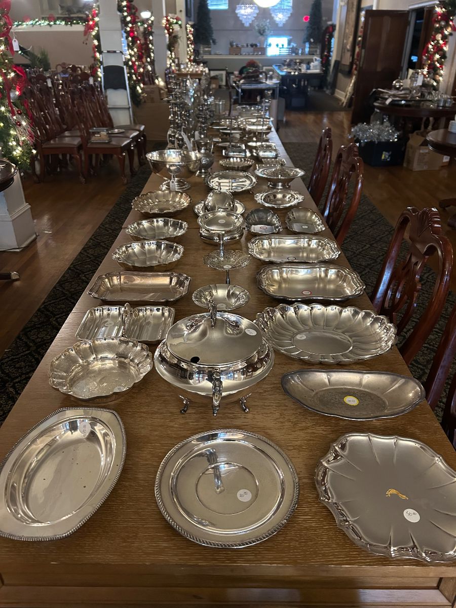 Great Silver Plated serving pieces