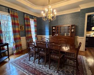 Unique antique dining room