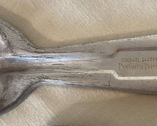 Vintage aluminum Kentucky Fried Chicken ice cream scoop