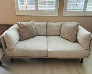 Crate & Barrel loveseat