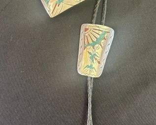 SS Bolo Tie Belt Buckle