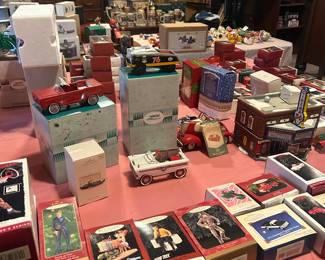 Various New Old Stock Hallmark Christmas Ornaments. Location Shop