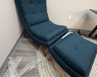 Items are individually priced. Reasonable offers welcome.   All items brand new! Accent Chair with foot rest - $110