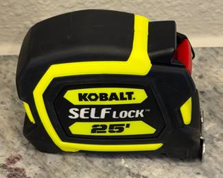 Kobalt self lock measuring tape, new