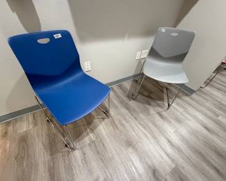 Items are individually priced. Reasonable offers welcome.   All items brand new! Stackable interlocking chairs - $35 each 