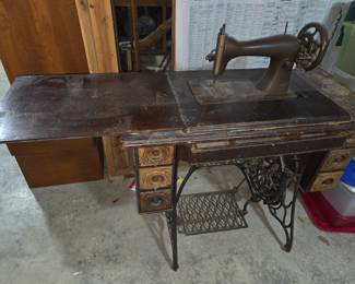 Antique sewing machine