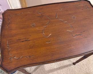 Small side table with design