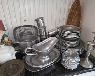 Pewter ware