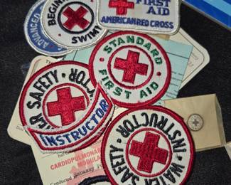 Collectible vintage badges
