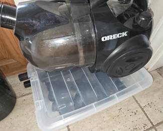 Oreck small canister vac