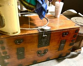 Antique Asian Blanket Storage. Makes a great coffee table as the opening is on the side