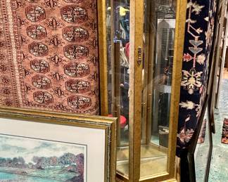 Vintage Hollywood Regency Display