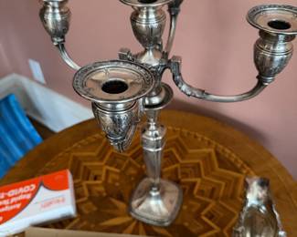 Sterling Candelabra  