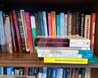 Professor's Collection of Books