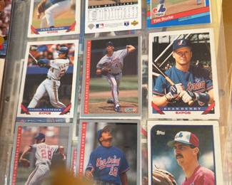 Baseball Cards from the 1990's