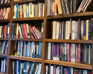 Professor's Collection of Books