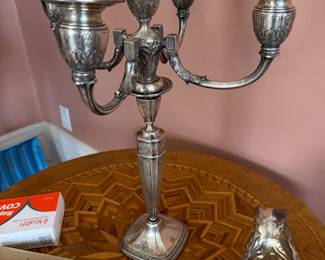 Sterling Candelabra