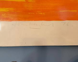 John Hoyland Print 1934-2011