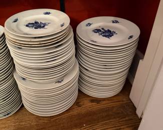 Royal Copenhagen Blue Braided Flower Dishes Discontinued Pattern